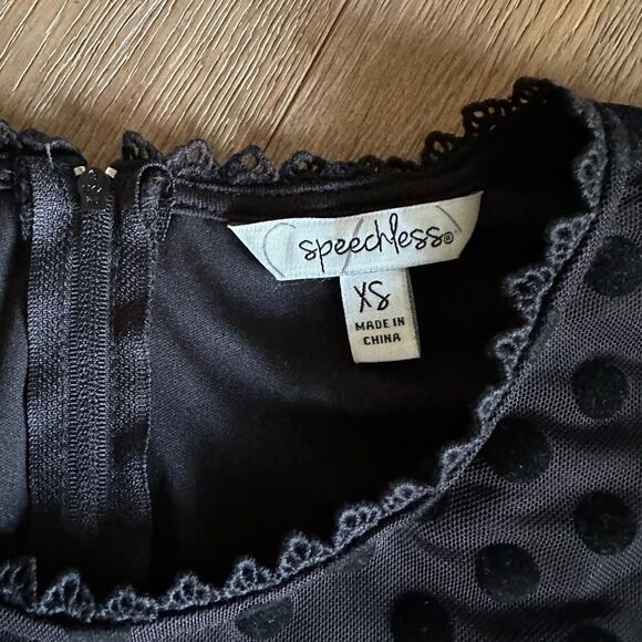 SPEECHLESS Puff Sleeve Body-con Dress In Black - Picture 5 of 7